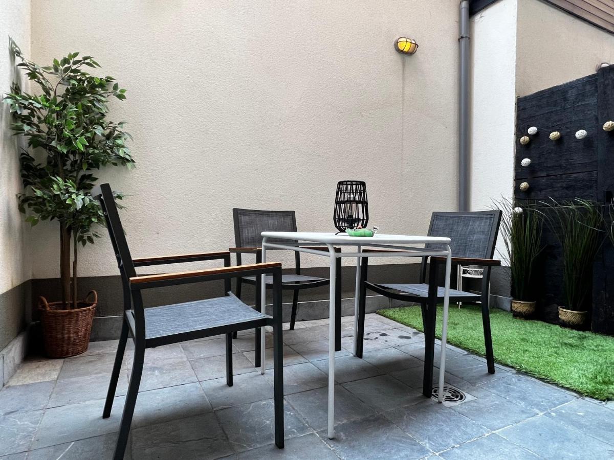 Modern Cozy Studio With Backyard Antwerpen Exteriör bild